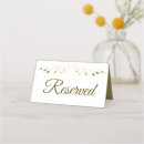 Search for gold border place cards Simple
