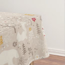 Search for woodland animals tablecloths Rustic
