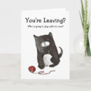 Search for cute cartoon cat cards Black and white
