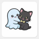 Search for kawaii black cat stickers Halloween