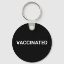 Search for vaccine key rings Vaccinated