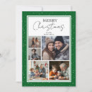Search for multi photo christmas cards Green