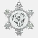 Search for pitbull christmas tree decorations Animal