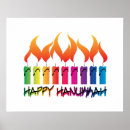 Search for hanukkah menorah posters Jewish