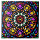 Search for stained glass tiles Pattern