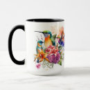 Search for beautiful bird mugs Hummingbird