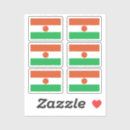 Search for niger flag stickers Country