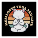 Search for cat yoga posters Zen