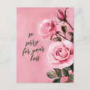 Search for condolence postcards Floral