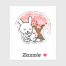 Search for sakura stickers Rabbit