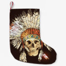 Search for native american christmas stockings Illustration