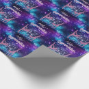 Search for purple and turquoise wrapping paper Girl