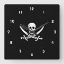Search for pirate clocks Jolly roger