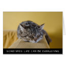 Search for exhausting cards Cat