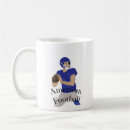 Search for football fan mugs Quarterback
