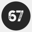 Search for number six stickers 67 halloween