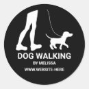 Search for dog walker labels Elegant