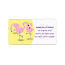 Search for flamingo bird return address labels Birds