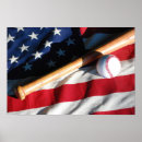 Search for baseball bat posters Flag