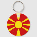 Search for flag of macedonia key rings National