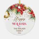 Search for poinsettia christmas tree decorations Elegant