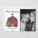 Search for farming christmas cards Red