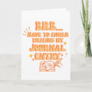 Search for journalism cards Writer