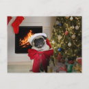 Search for pug christmas cards Pet