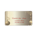 Search for confetti stars return address labels Gold