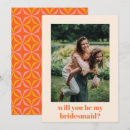 Search for retro bridesmaid cards Modern