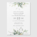 Search for magnets wedding invitations Botanical