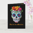 Search for day of the dead cards Black