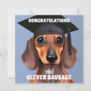 Search for dachshund graduation cards Dog