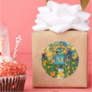 Search for blue and orange stickers Mediterranean