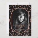 Search for rose gold graduation announcement cards Graduate