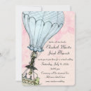 Search for hot air balloon wedding invitations Watercolor