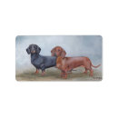 Search for dachshund puppy return address labels Pet