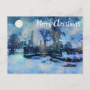 Search for winter painting postcards Watercolor