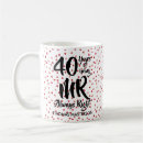 Search for ruby anniversary mugs Forty years