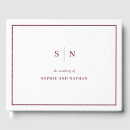 Search for small wedding guest books Minimalist