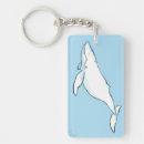 Search for aquatic life key rings Blue