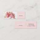 Search for nail business cards Girly