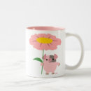 Search for pink piggy mugs Cartoon
