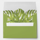 Search for tropical wedding envelopes Typography