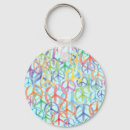 Search for peace symbol key rings War