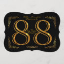 Search for 88th birthday invitations Elegant