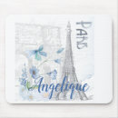 Search for french chic mousepads Blue