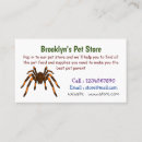 Search for creepy business cards Spider