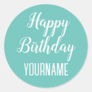 Search for party name stickers Birthday