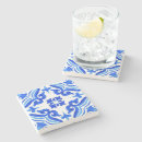 Search for blue ceramic coasters Ocean